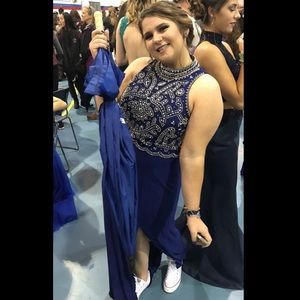 Blue Prom Dress